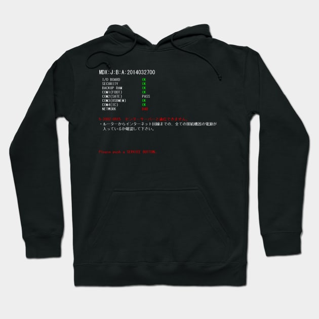 MDX NETWORK ERROR Hoodie by CommonSans